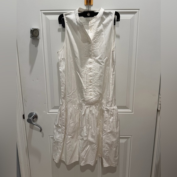 Burberry Dresses & Skirts - Burberry Brit White Summer Sundress with Slip sz M